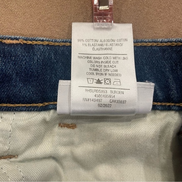 Joe’s Jeans Women’s Blake High Rise Wide Leg Crop Jeans Lightly Distressed 26 - Picture 11 of 16